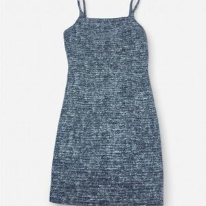 Almost Famous Women’s Tweed Mini Dress Black and White Size Medium